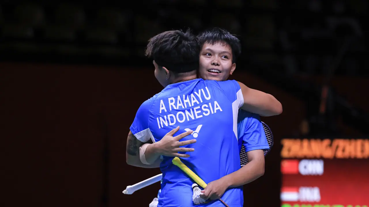 Apriyani Rahayu/Siti Fadia Silva Ramadhanti - Apri/Fadia - BWF World Tour Finals 2022 - Bulu Tangkis - 9 Desember 2022