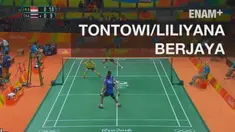 Ganda campuran Tontowi/Liliyana ikut memastikan diri masuk ke babak perempat final usai mengalahkan Thailand