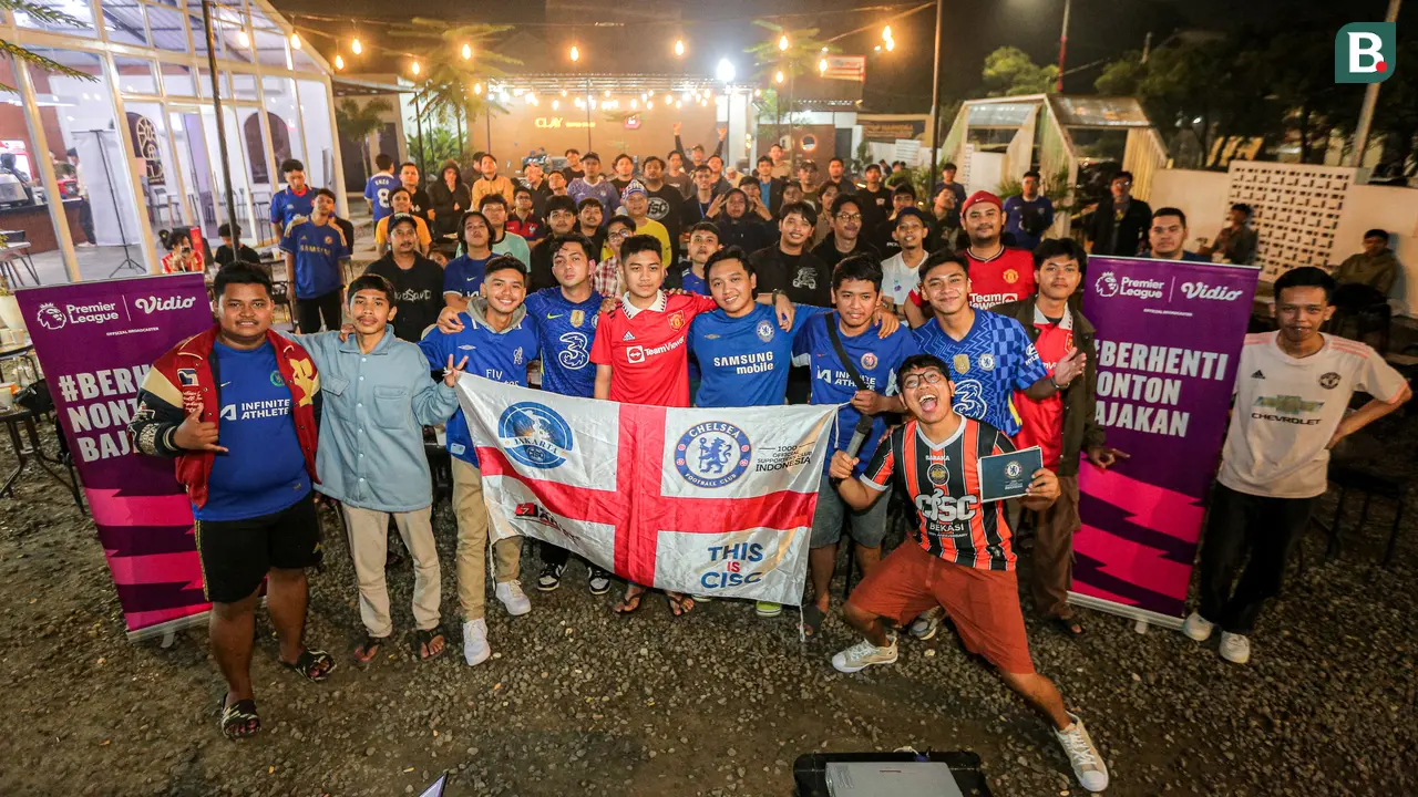 Foto: Sahur Geregetan Bareng CISC di Roaring Night Liga Inggris Chelsea Vs MU