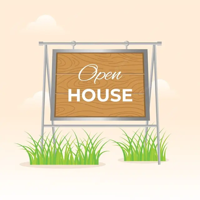 Ilustrasi open house. (Freepik)