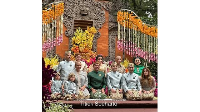 6 Potret Pernikahan Anak Ari Sigit Cucu Soeharto, Keluarga Cendana Kumpul
