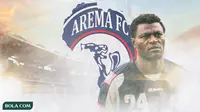 Arema FC - Pemain Afrika di Arema (Bola.com/Adreanus Titus)