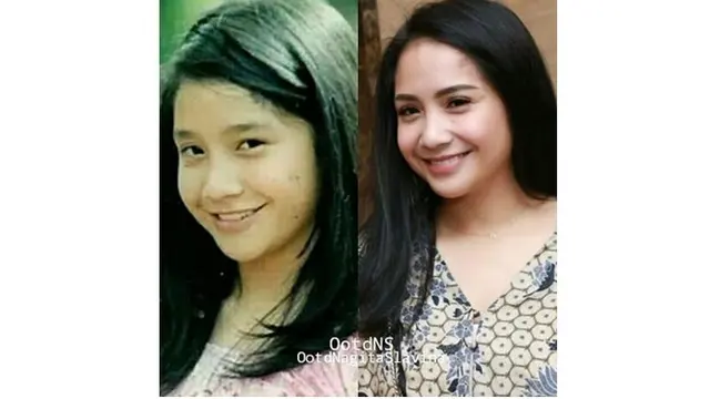 Nagita Slavina terjun ke dunia hiburan sejak 2000, saat itu ia berusia 12 tahun.