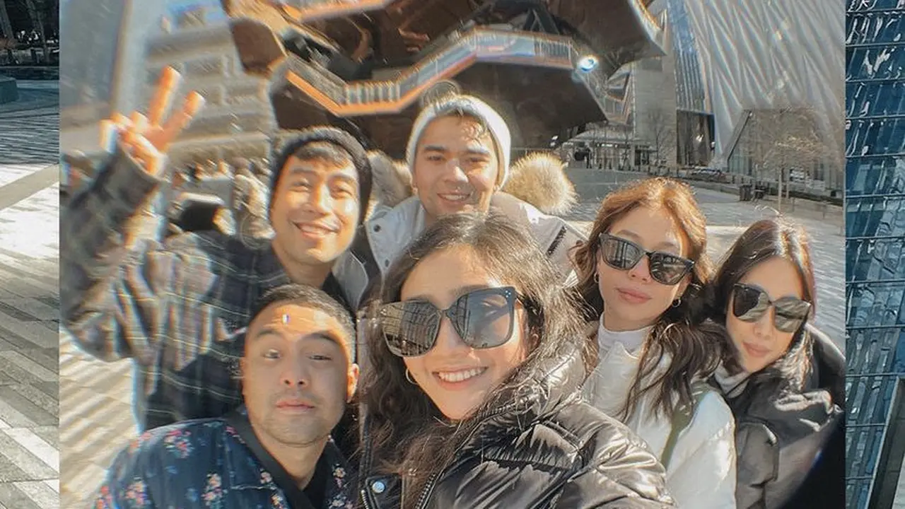Liburan Bersama ke Amerika Serikat, Intip Outfit Vidi Aldiano, Jessica Mila, Hingga Yuki Kato