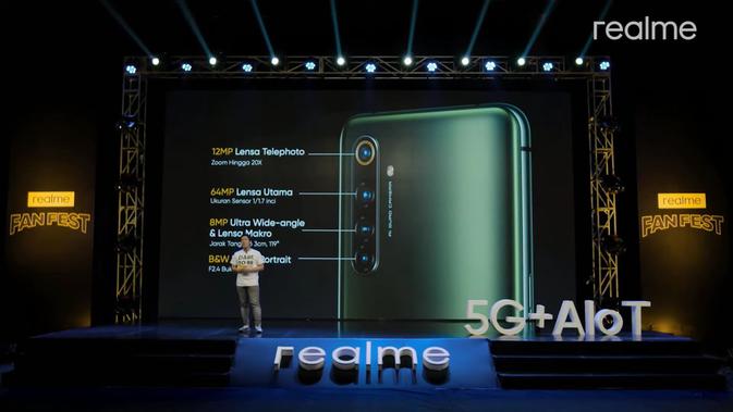 Peluncuran Realme X50 Pro di Indonesia. (Doc: Realme)