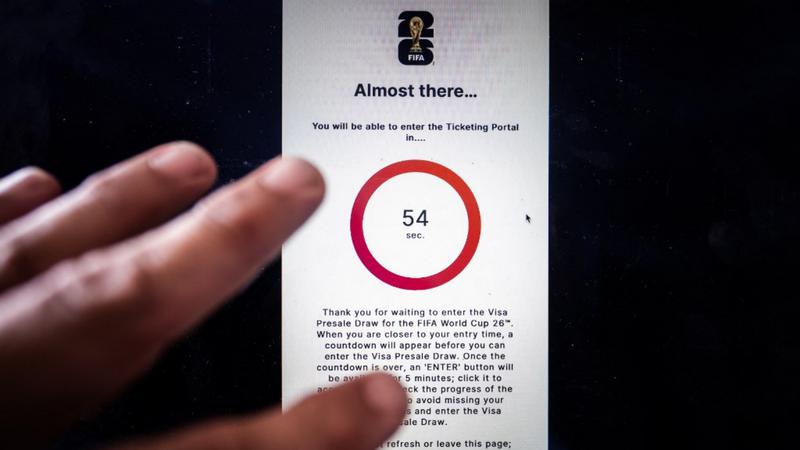 Ilustrasi tiket Piala Dunia 2026