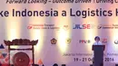 Menkeu Sri Mulyani memberikan sambutan pada acara JILSE di Jakarta, Rabu (19/10). Acara ini ditujukan untuk sosialisasi fasilitas Pusat Logistik Berikat (PLB) yang menjadi salah satu paket kebijakan ekonomi pemerintah. (Liputan6.com/Angga Yuniar)