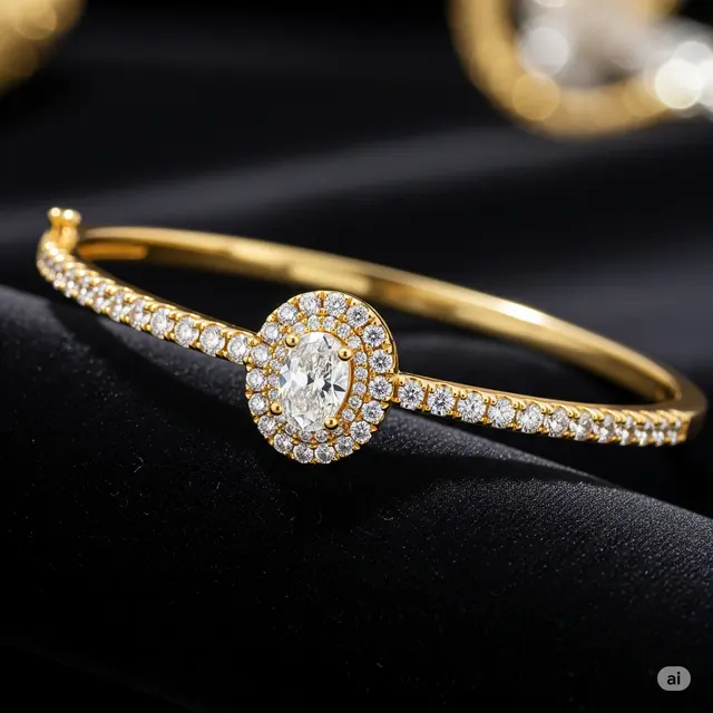 Gelang Emas 15 Gram Tren 2025 Gaya Glamor Ala Selebriti