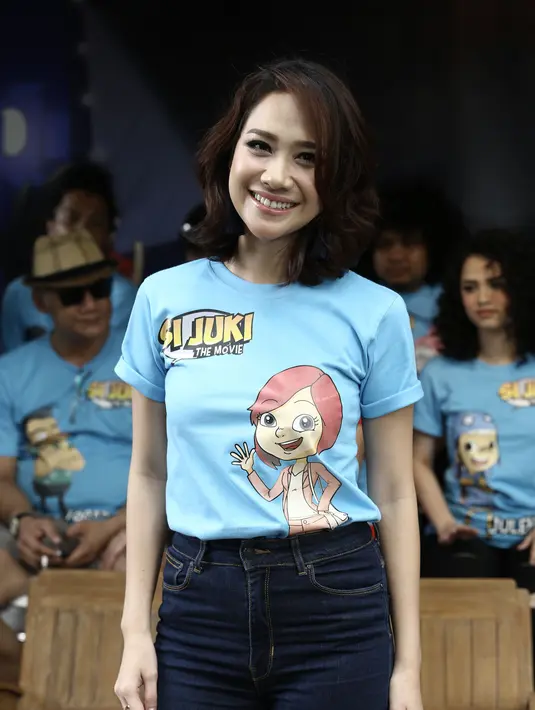 Menunjukkan ekspresi marah, sedih dan senang sudah biasa dilakukan di depan kamera. Sekarang Bunga Citra Lestari harus membiasakan diri menunjukkan beragam ekspresi lewat suara.  (Galih W. Satria/Bintang.com)