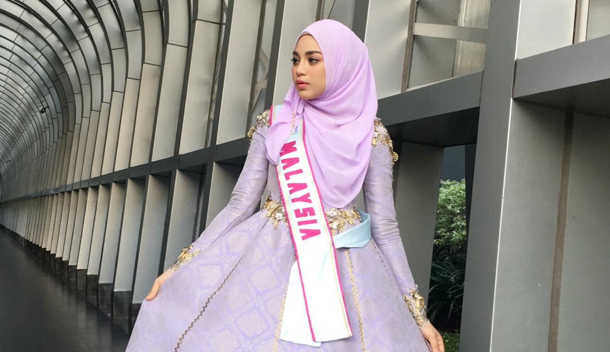 Cantiknya Uyaina Arshad Puteri Muslimah Asia 2018 Asal Malaysia