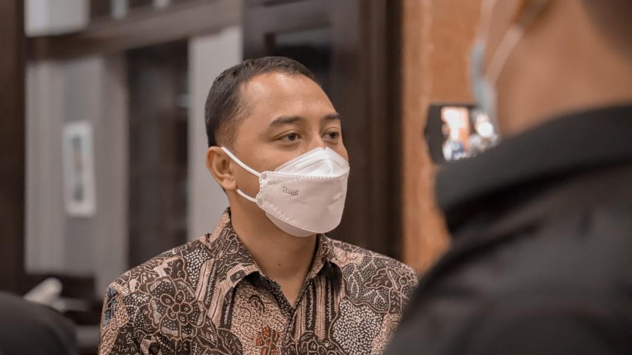 Wali Kota Surabaya Eri Cahyadi. (Dian Kurniawan/Liputan6.com)