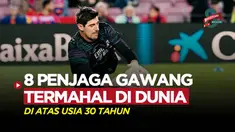 Berita Motion grafis deretan penjaga gawang termahal di dunia saat ini yang berusia di atas 30 tahun. Salah satunya kiper tangguh milik Real Madrid, Thibaut Courtois.