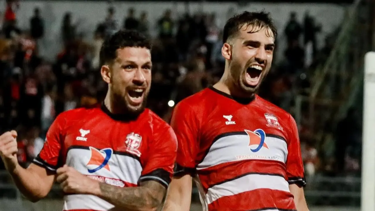 Miljan Skrbic - Madura United Vs Persija di BRI Liga 1 2024/2025