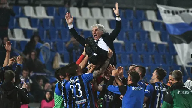 FOTO: Luar Biasa Atalanta Berhasil Lolos ke Liga Champions