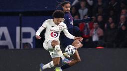 Seperti diketahui, Calvin Verdonk tengah melakukan pemulihan cederanya. Hal itu juga membuatnya lebih dulu absen ketika Lille menghadapi Rennes di babak 32 besar Piala Perancis pada 11 Januari. (AFP/Anne-Christine Poujoulat)