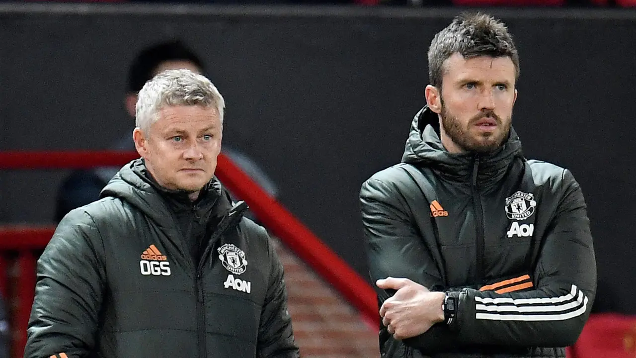 Foto: Jadi Pelatih Sementara, Ini Potret Kedekatan Ole Gunnar Solskjaer dan Michael Carrick