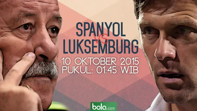 Spanyol vs Luksemburg (Bola.com/Samsul Hadi)