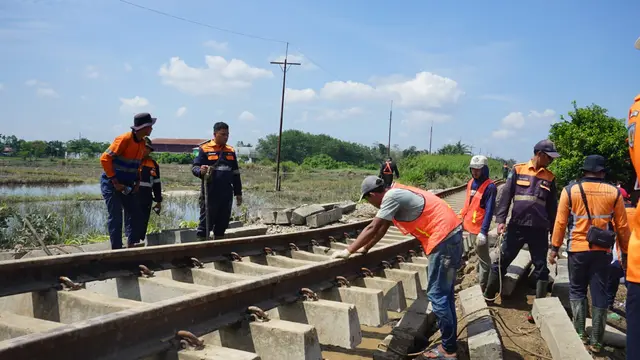 PT Kereta Api Indonesia (Persero) menyampaikan kondisi terkini perkeretaapian di wilayah Divre II Sumatera Barat, Divre I Sumatera Utara, dan lintas Aceh. (Foto:KAI)