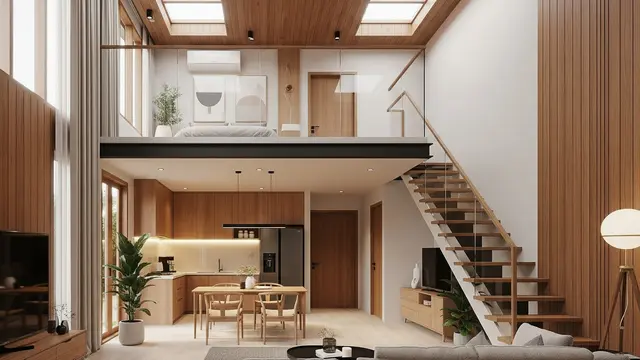 Mezzanine untuk Kamar Tidur Utama