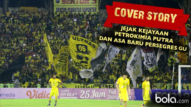 Cover Story: Jejak Kejayaan Petrokimia Putra dan Asa Baru Persegres GU. (Foto: Bola.com/Nicklas Hanoatubun-grafis Rudi Riana)