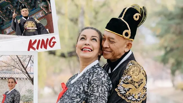 Momen Soraya Haque Rayakan Ulang Tahun Suami di Korea Selatan