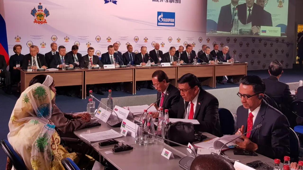 Wiranto menyampaikan pandangannya tentang terorisme di Rusia