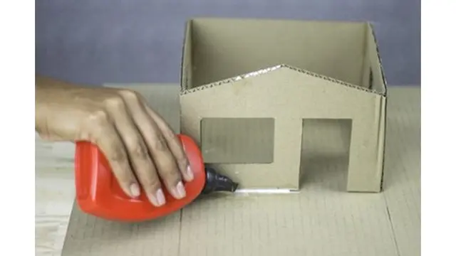 Cara Membuat Miniatur Rumah Dari Kardus