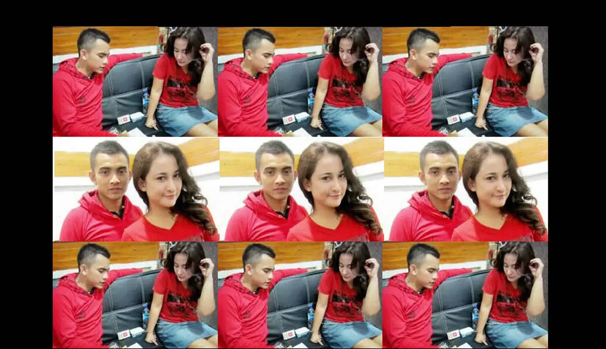 Pada 2012, beredar beberapa foto di internet yang memperlihatkan kedekatan  mantan personil D Mantans tersebut dengan ‘Polisi Ganteng’ Bripda Saeful Bahri. (Istimewa)