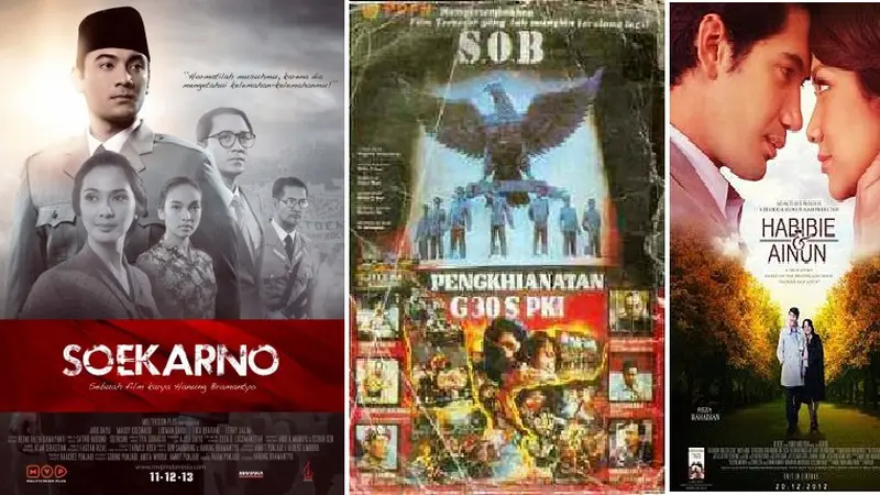 [INFOGRAFIS] Siapa Presiden Indonesia Terbaik di Film Nasional?