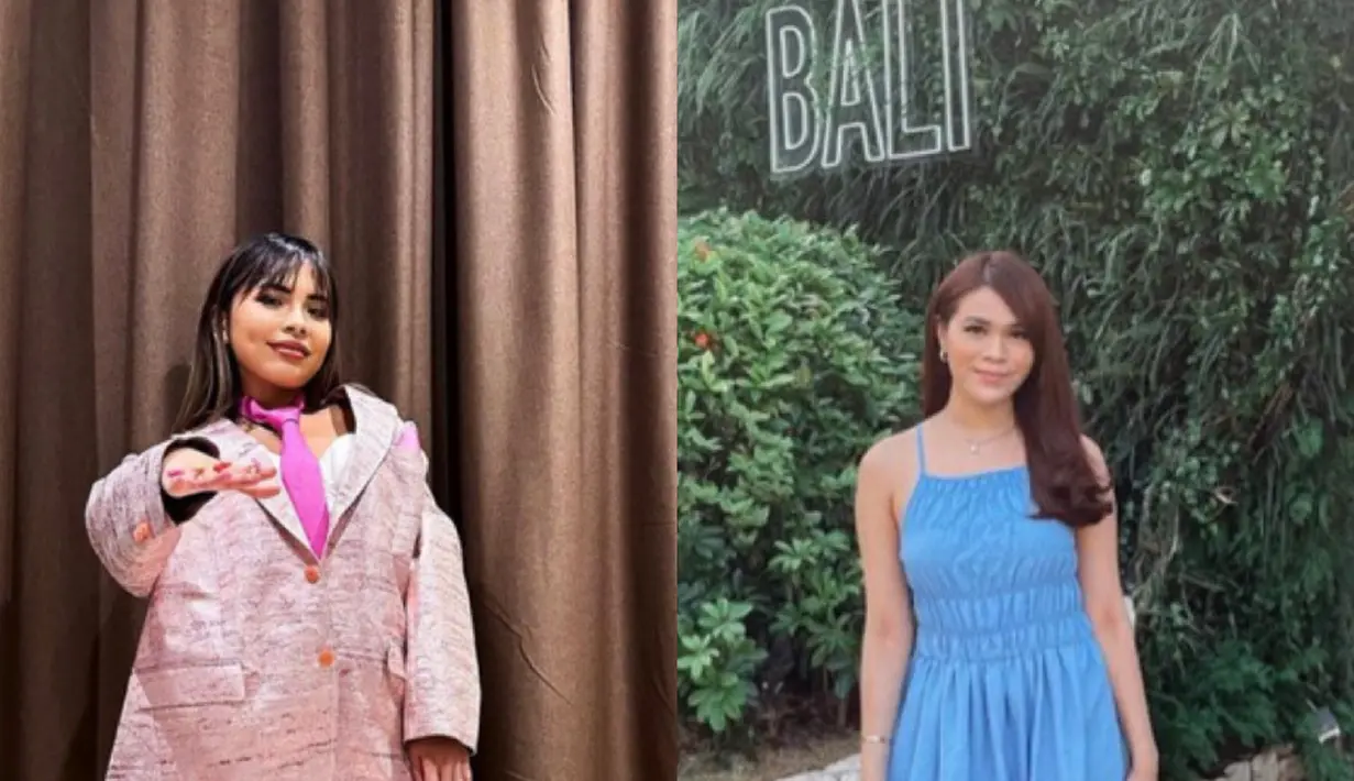 Keduanya pun sama-sama tampil mengenakan tote bag Dior. Felicia tampil dengan tote bag Dior pink yang serasi dengan blazernya, sedangkan Giovani mengenakan tote bag Dior abu-abu dipadukan dress biru. @feliciahutapeaaa/@chengiovanis