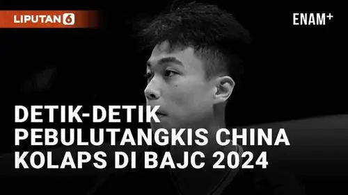 VIDEO: Detik-Detik Atlet Badminton China Kolaps di BAJC 2024 Yogyakarta