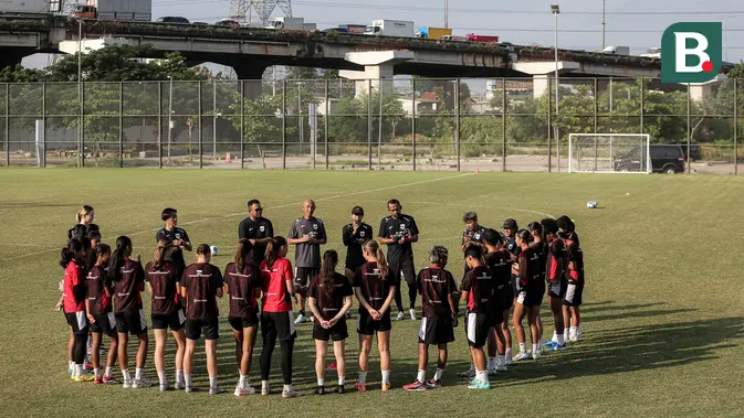 Foto: Melihat Latihan Timnas Indonesia Putri Menjelang Kualifikasi Piala Asia 2026