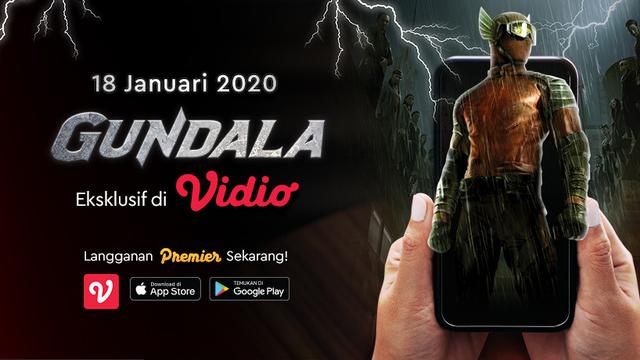 Segera Tayang Film Gundala Eksklusif Hanya di Vidio. sumberfoto: Vidio