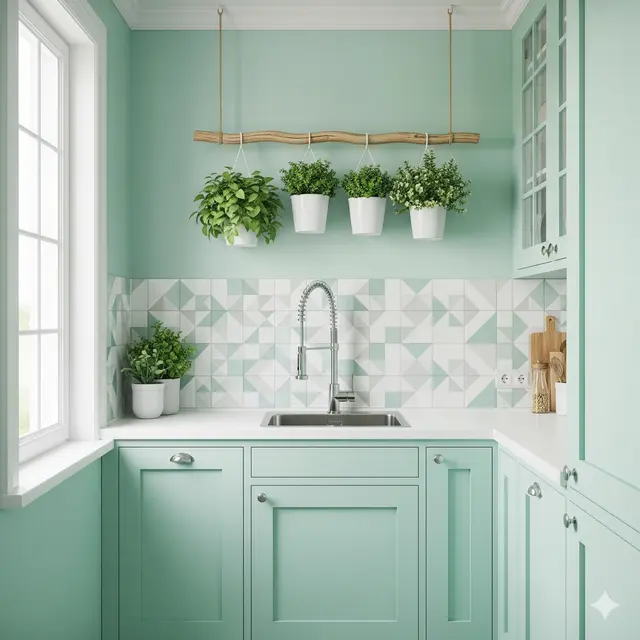 Inspirasi Desain Dapur Kecil Sederhana untuk Rumah Modern. Gemini