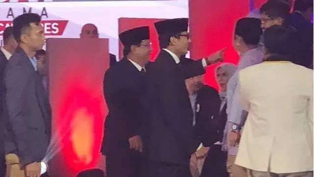 Beda yang Dilakukan Jokowi dan Prabowo Saat Jeda Iklan Debat Pilpres 2019