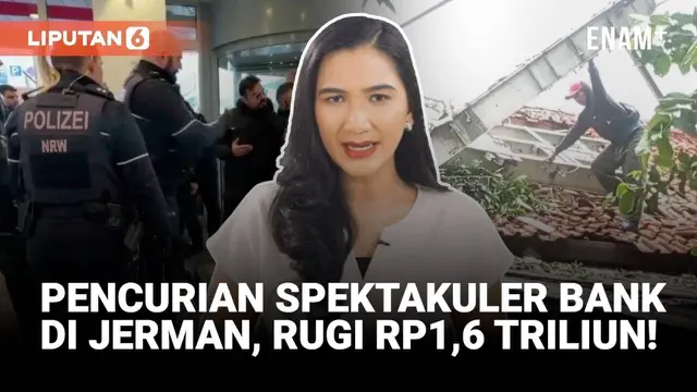 Brankas Bank di Jerman Dibobol | Bangkai Pesawat Timpa Rumah Warga di Bogor