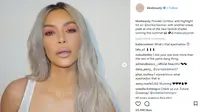 Kim Kardashian mengeluarkan lipstik terbaru dalam rangka menyambut musim panas (instagram/kkwbeauty)