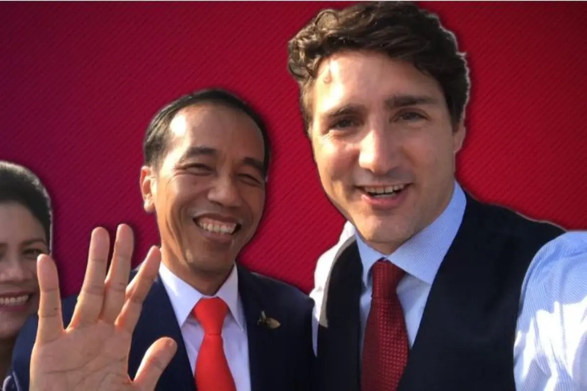 [Bintang] Justin Trudeau Nongol di Vlog Terbaru Presiden Jokowi