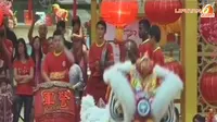 [VIDEO] Meriahkan Imlek, Pelajar di Solo Gelar Atraksi Barongsai