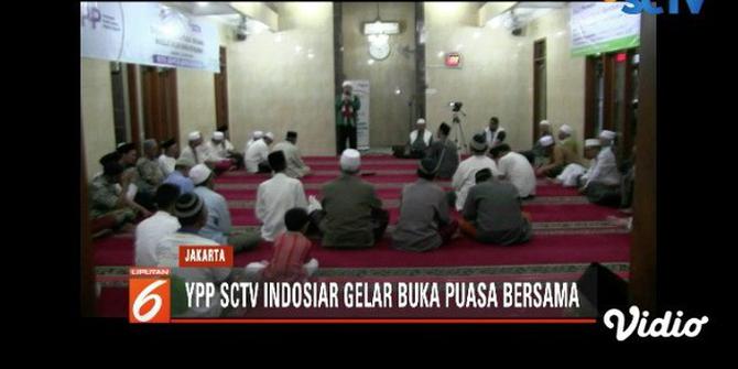 Ramadan, YPP SCTV Indosiar Bagi Sembako kepada 100 Warga Kebayoran Baru