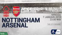 FA_Nottingham Forest Vs Arsenal (Bola.com/Adreanus Titus)
