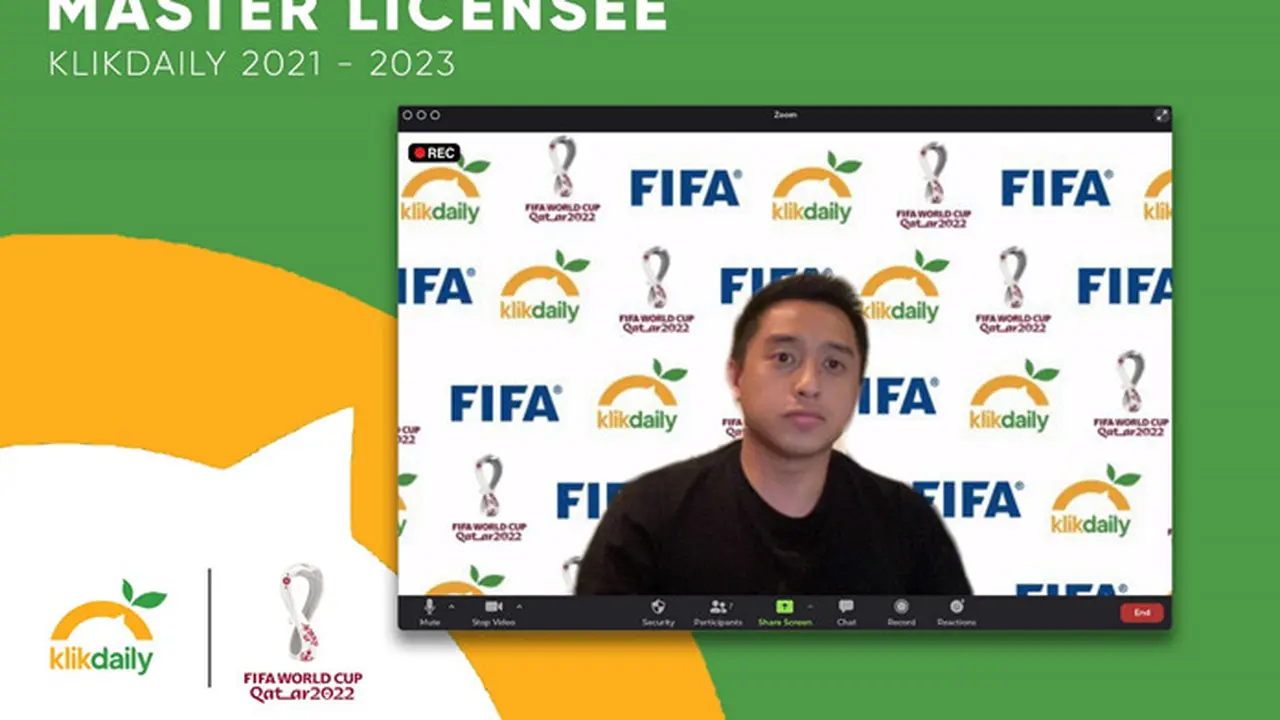 Amos Gunawan founder dan CEO Klikdaily Pemegang Hak Siar Piala Dunia U20