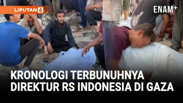 VIDEO: Dihantam Rudal Israel, Begini Kronologi Terbunuhnya Direktur RS Indonesia di Gaza