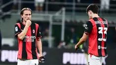 Dua klub raksasa Italia, AC Milan dan Juventus, harus menelan pil pahit setelah dipastikan gagal lolos ke Liga Champions musim depan. (AFP/Piero Cruciatti)