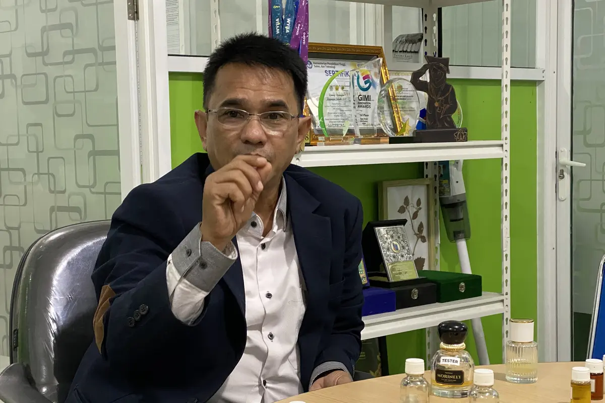 Kepala Atsiri Research Center (ARC) Syaifullah Muhammad