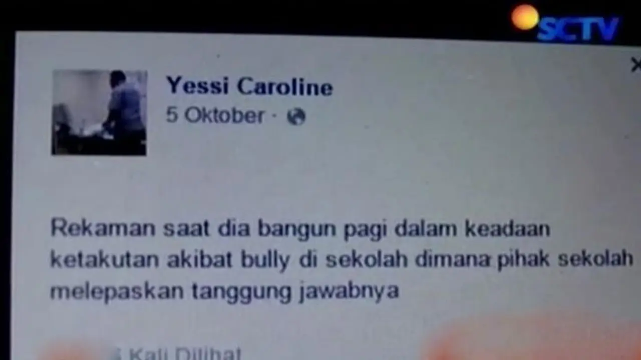 Curahan Hati Ibu Anak Korban Bullying di Media Sosial