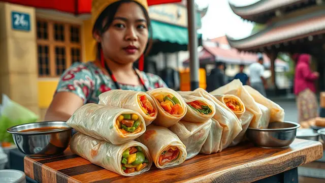 cara bikin lumpia basah