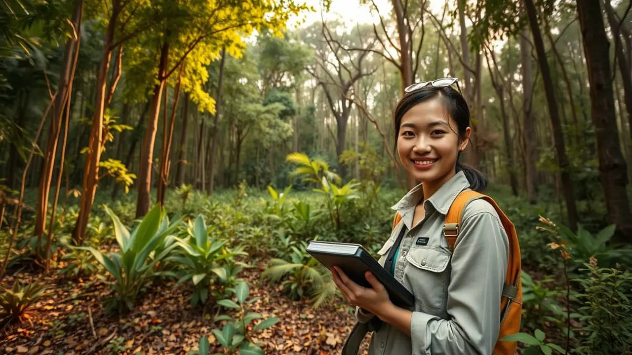 ciri-ciri hutan musim