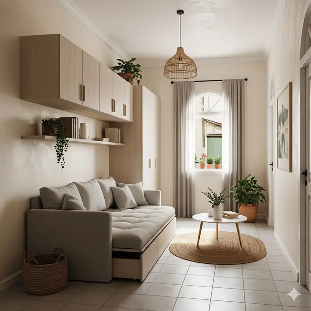 Furnitur Multifungsi dan Built-in