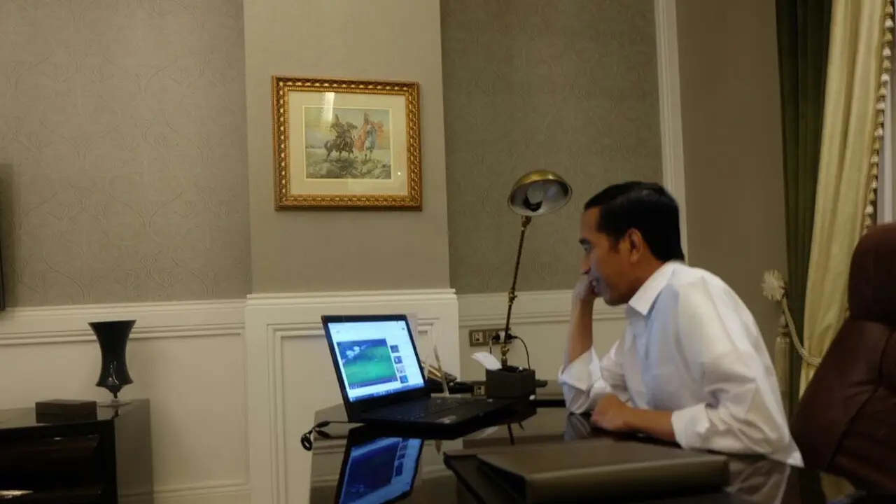 Timnas Menang, Jokowi: Selamat, Selamat, Selamat